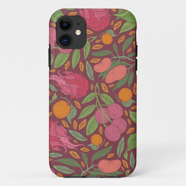 Capa Para iPhone 11 Vintage Inglês Garden (Verso)