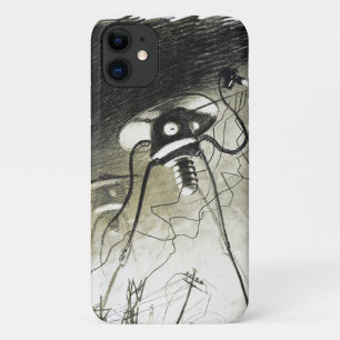 Capa Para iPhone 11 Vintage invasão de alienígena original samsung S