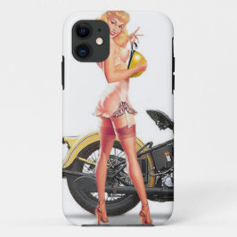 Capa Para iPhone 11 Vintage Naughty Sexie Pin Up Girl