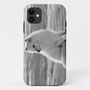 Capa Para iPhone 11 Vintage USA Alaska Raposa Árctica