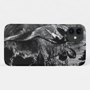 Capa Para iPhone 11 Vintage USA Mose-boi do Alasca