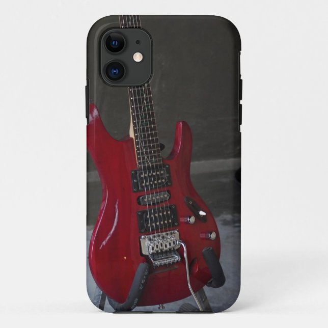 Capa Para iPhone 11 Violão acústico legal (Verso)