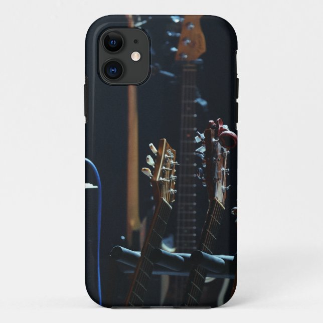 Capa Para iPhone 11 Violão Bass legal (Verso)