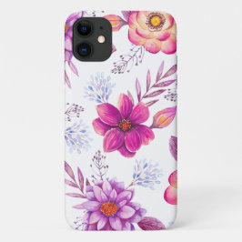 Capa Para iPhone 11 Violet rosa
