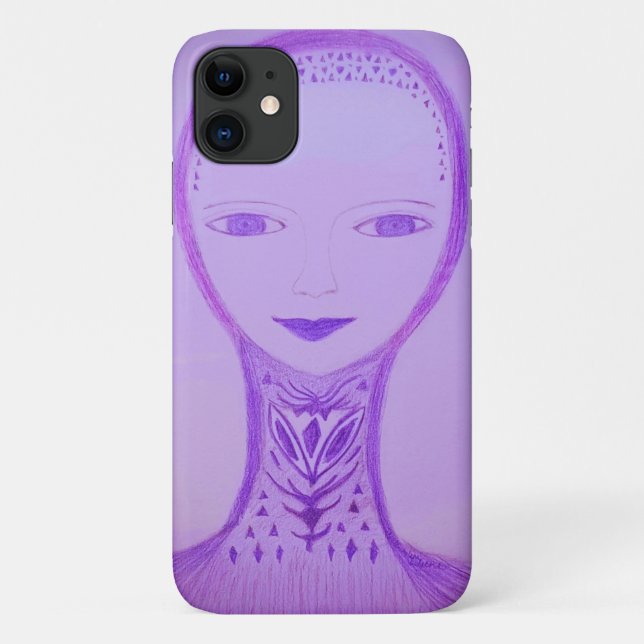 Capa Para iPhone 11 Violeta (Verso)