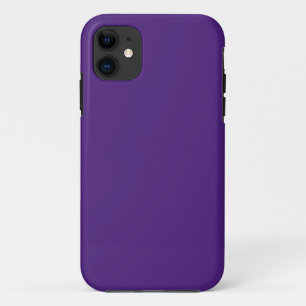 Capa Para iPhone 11 violeta espanhol (cor sólida)