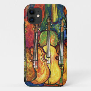 Capa Para iPhone 11 Violinos
