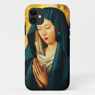 Capa Para iPhone 11 Virgem em oração de Riga
