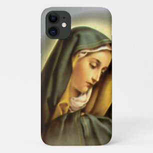 Capa Para iPhone 11 Virgem Maria Abençoada - Mãe de Deus