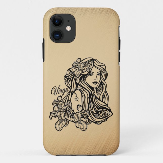 Capa Para iPhone 11 Virgo Zodiac Anônimo (Verso)