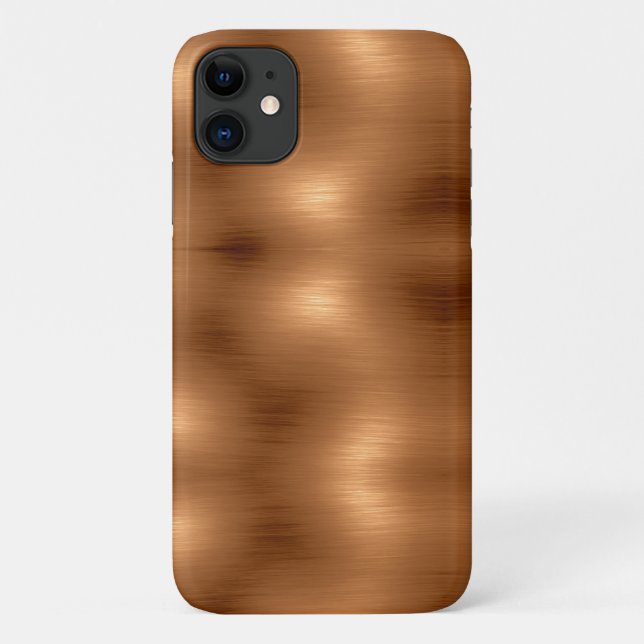 Capa Para iPhone 11 Vista de Cobre Esmagada (Verso)