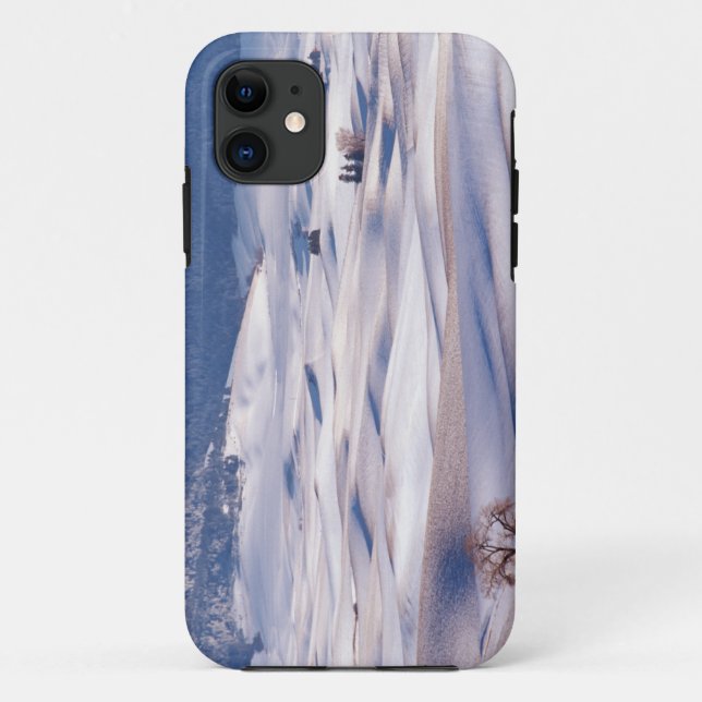 Capa Para iPhone 11 Vista de Steptoe Butte de colinas onduladas cobert (Verso)