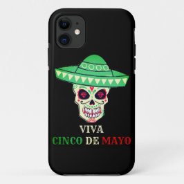 Capa Para iPhone 11 VIVA CINCO DE MAYO ideia de presente engraçado par