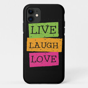 Capa Para iPhone 11 Vive o amor 2 do riso