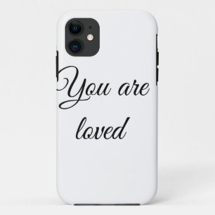 Capa Para iPhone 11 Você é amado citação de motivação sol abençoado mi