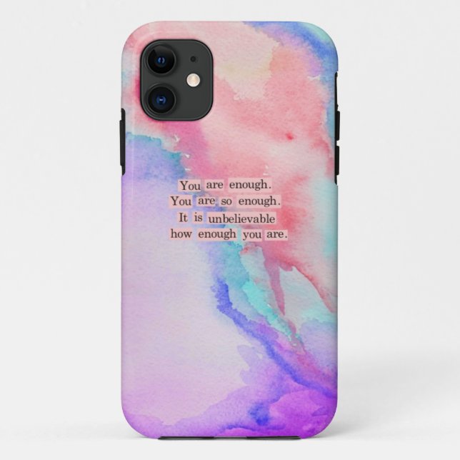 CAPA PARA iPhone 11 VOCÊ É BASTANTE (Verso)