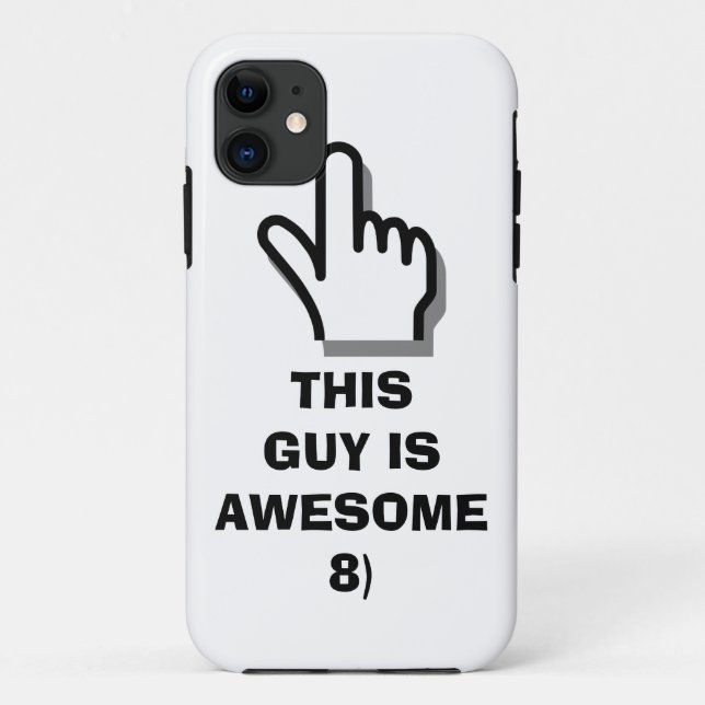 Capa Para iPhone 11 Você é IMPRESSIONANTE! (Verso)