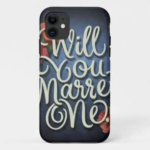 Capa Para iPhone 11 Você me casado, presente de dia dos namorados?