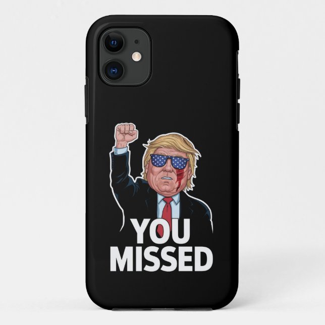 Capa Para iPhone 11 Você Perdeu Donald Trump (Verso)