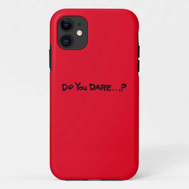 Capa Para iPhone 11 Você se atreve? (Verso)