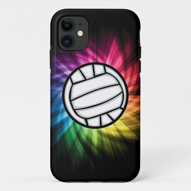 Capa Para iPhone 11 Voleibol; Espectro (Verso)