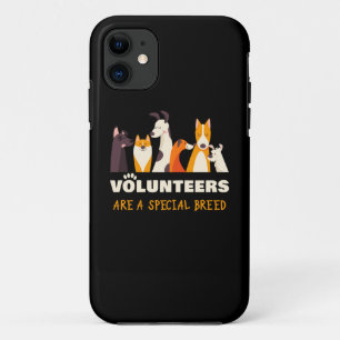 Capa Para iPhone 11 Voluntários são abrigo especial de resgate de cães