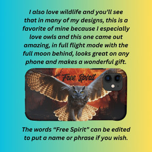 Capa Para iPhone 11 Voo noturno