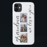 Capa Para iPhone 11 Vovó Foto<br><div class="desc">Tipografia moderna,  vovó personalizada Adoramos sua capas de iphone de colagem fotográfica com 3 fotos.</div>