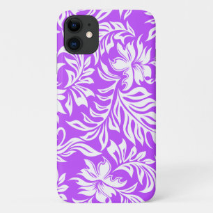Capa Para iPhone 11 Waikiki Hibiscus Hawaiian Pareau Floral