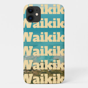 Capa Para iPhone 11 Waikiki, Honolulu, Oahu, Havaí