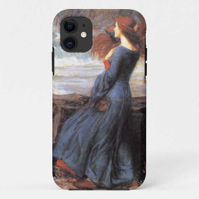 Capa Para iPhone 11 Waterhouse Miranda-The Tempest (Verso)
