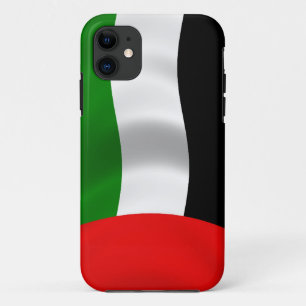 Capa Para iPhone 11 Waving UAE Flag