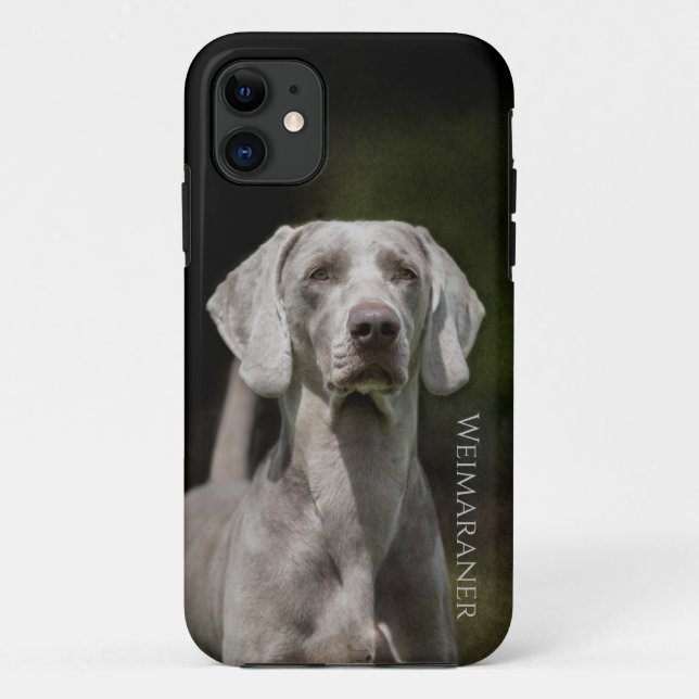Capa Para iPhone 11 Weimaraner (Verso)