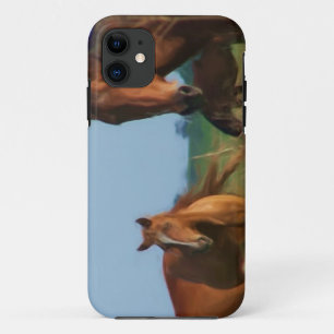 Capa Para iPhone 11 Wild Horses Oklahoma