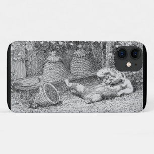 Capa Para iPhone 11 William H. Beard - Urso picado por Abelhas