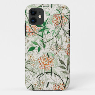 Capa Para iPhone 11 William Morris Jasmine Garden Flower Classic