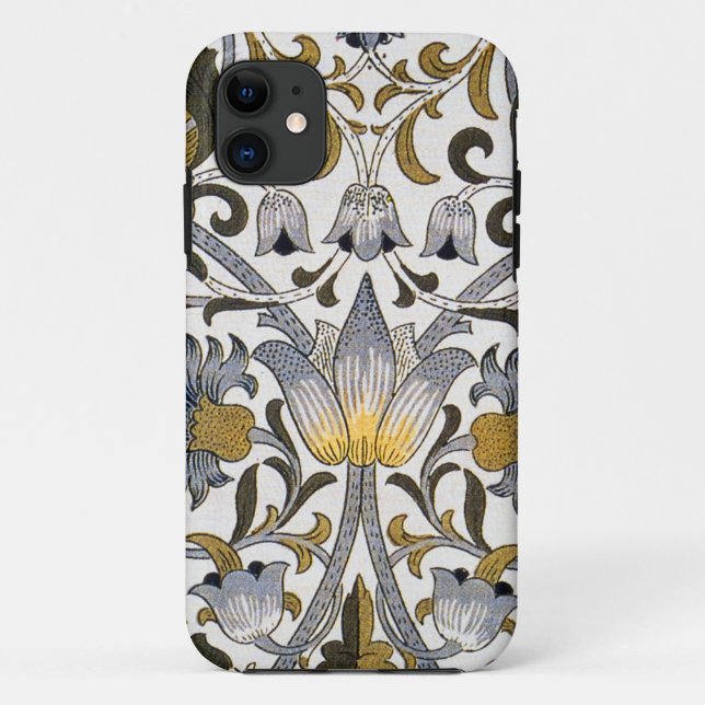 Capa Para iPhone 11 William Morris Lodden floral (Verso)