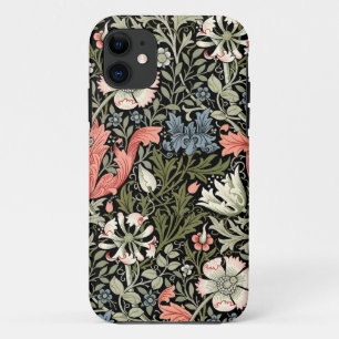 Capa Para iPhone 11 William Morris Vintage Compton Padrão Floral