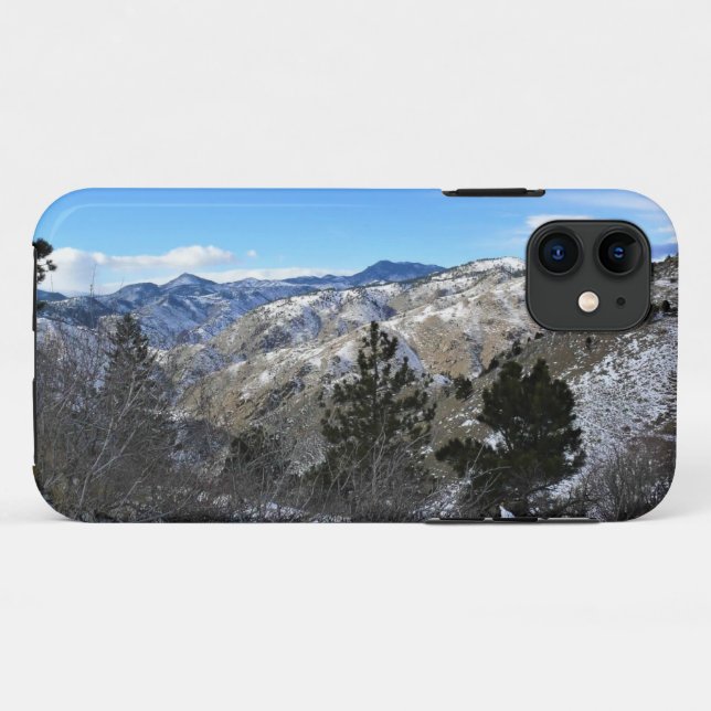 Capa Para iPhone 11 Windy Saddle Park, Ouro, Colorado (Verso (horizontal))