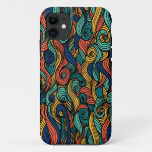 Capa Para iPhone 11 Wool Topped paisley