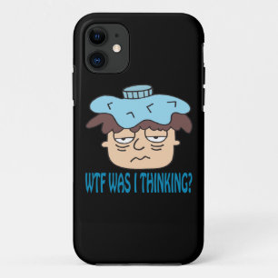 Capa Para iPhone 11 WTF era pensamento de I