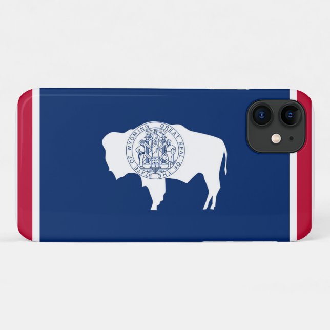 Capa Para iPhone 11 Wyoming (Verso (horizontal))