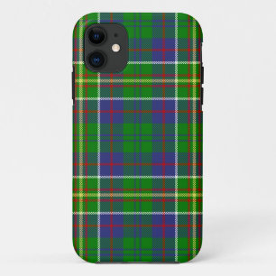 Capa Para iPhone 11 Xadrez de Clan Hunter Tartan