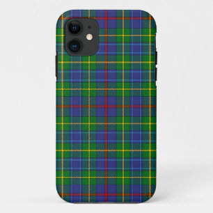 Capa Para iPhone 11 Xadrez escocesa Clan Bailey Tartan