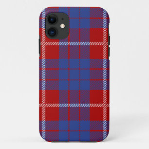 Capa Para iPhone 11 Xadrez Escocesa Clan Hamilton Tartan