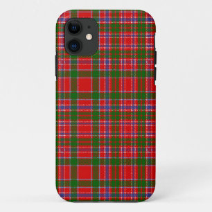 Capa Para iPhone 11 Xadrez Escocesa Clan MacAlister Tartan