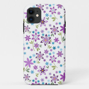Capa Para iPhone 11 Xmas Gift Bonito Ditsy Floral