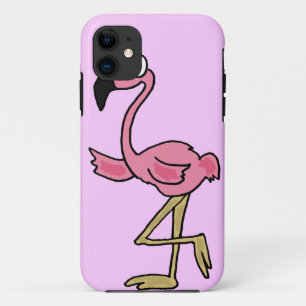 Capa Para iPhone 11 XX- desenhos animados cor-de-rosa engraçados do