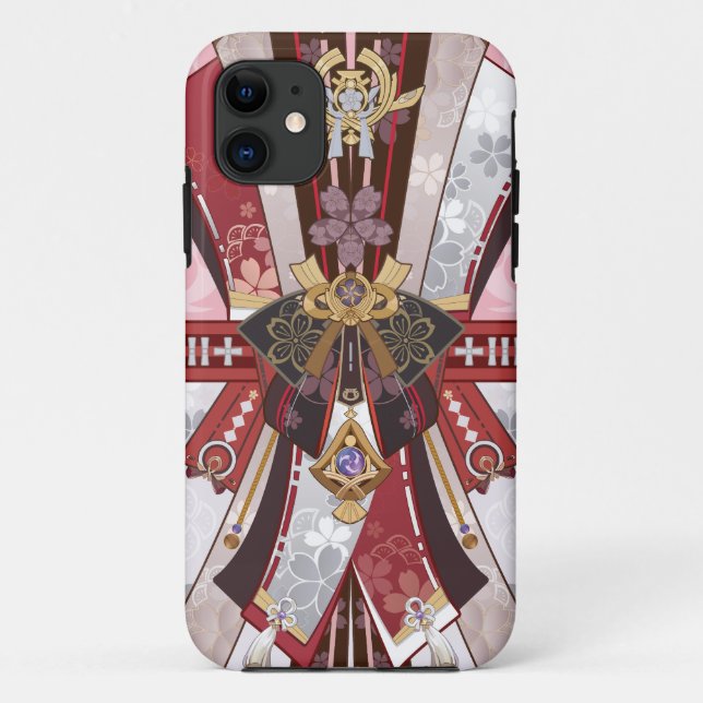 Capa Para iPhone 11 Yae Miko Genshin Impact (Verso)