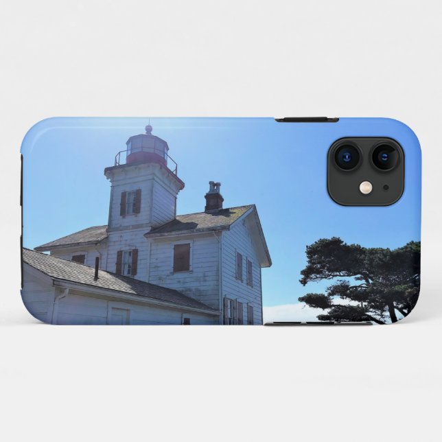 Capa Para iPhone 11 Yaquina Bay Lighthouse, Newport, Oregon (Verso (horizontal))